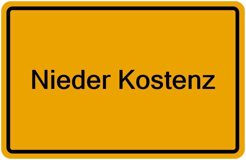 Handelsregisterauszug Nieder Kostenz